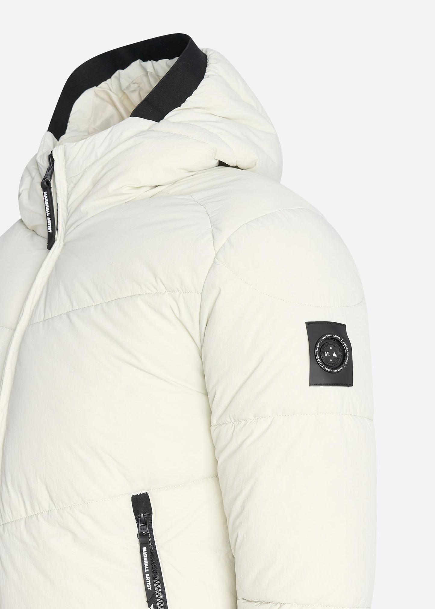 Marshall Artist Jassen Transalpino bubble jacket - bone