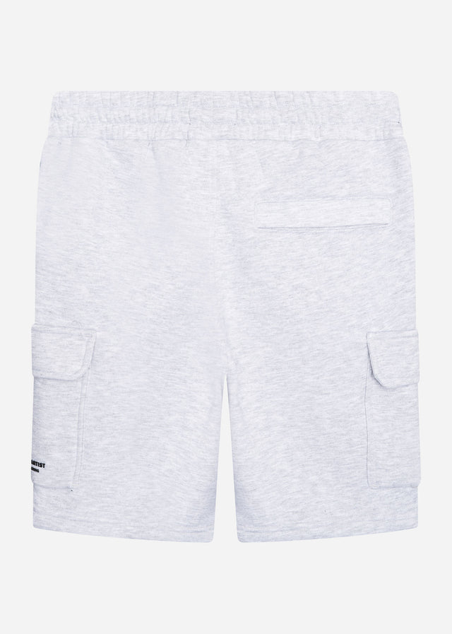 Marshall Artist Korte Broeken Siren cargo short - grey marl