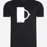MA.Strum T-shirts Block print logo tee - jet black