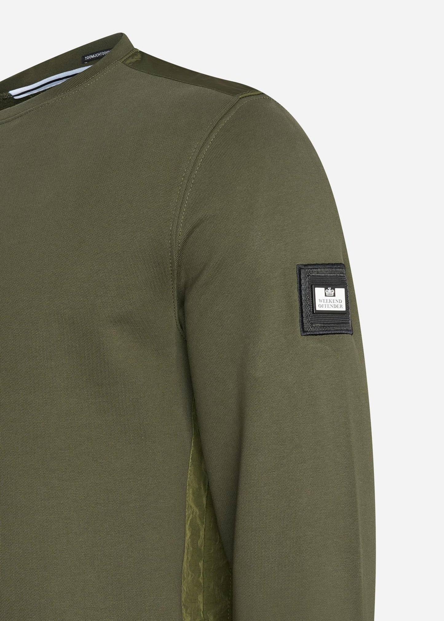 Weekend Offender Truien F bomb - dark green