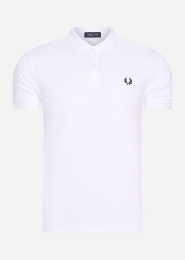 Fred Perry Polo's Plain Fred Perry polo shirt - white