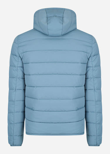 Lyle & Scott Jassen Lightweight puffer jacket - skipton blue