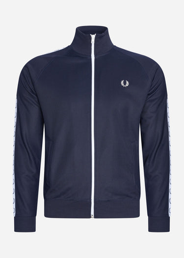 Fred Perry Vesten Taped track jacket - carbon blue