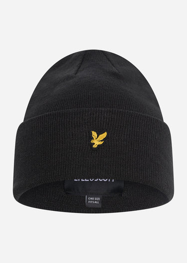 Lyle & Scott Mutsen  Beanie - true black