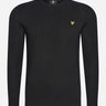 Lyle & Scott Truien Merino crew jumper - jet black