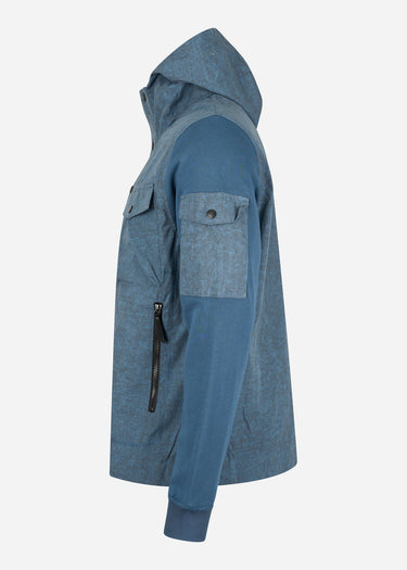 MA.Strum Jassen Tie dye jacket - ink navy