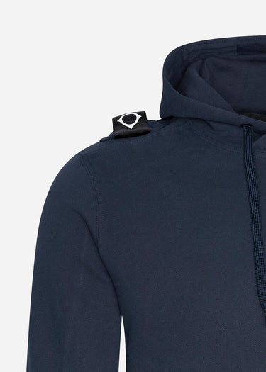 MA.Strum Hoodies Core overhead hoody - ink navy