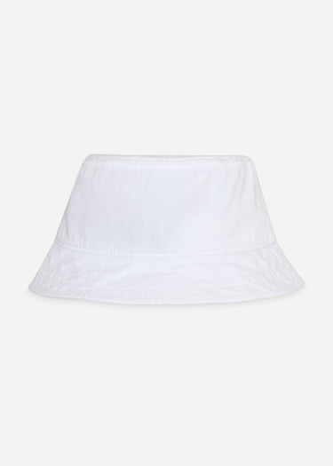 Lyle & Scott Bucket Hats Cotton twill bucket hat - white