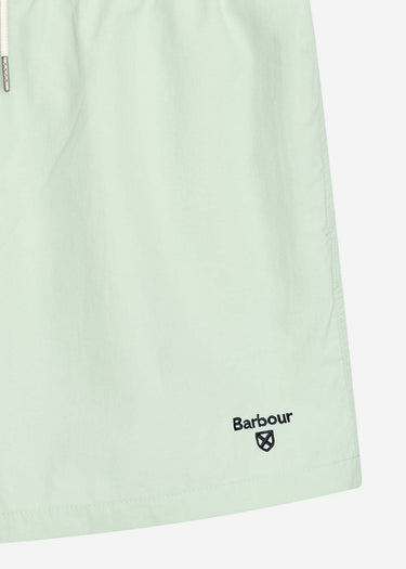 Barbour Zwembroeken Essential logo 5" swim short - dusty mint