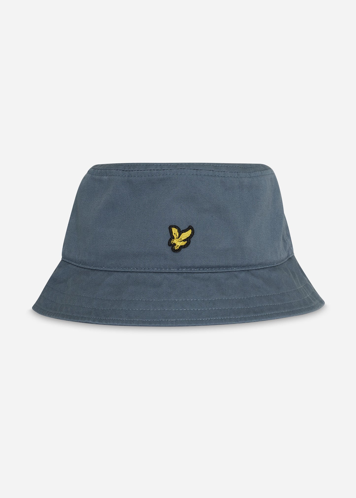 Lyle & Scott Bucket Hats Cotton twill bucket hat - slate blue