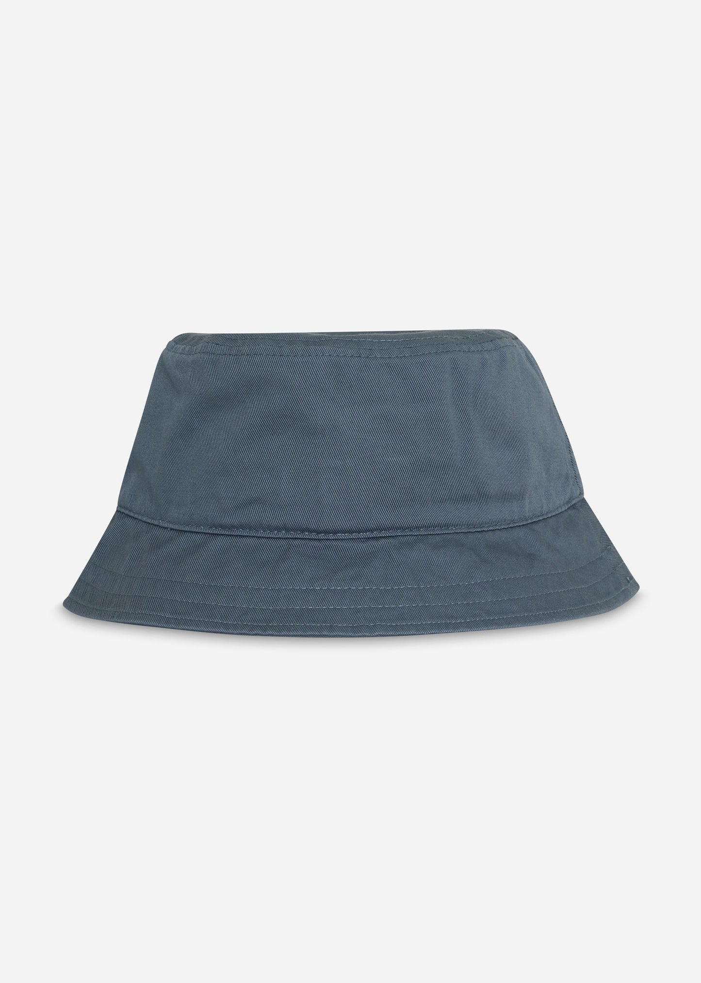 Lyle & Scott Bucket Hats Cotton twill bucket hat - slate blue