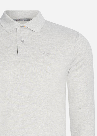 Barbour Longsleeve Polo's Essential l/s sports polo - grey
