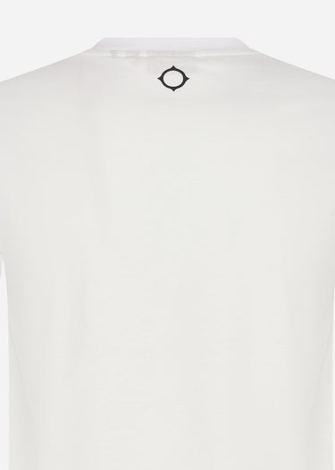 MA.Strum T-shirts CC logo print ss tee - illusion blue