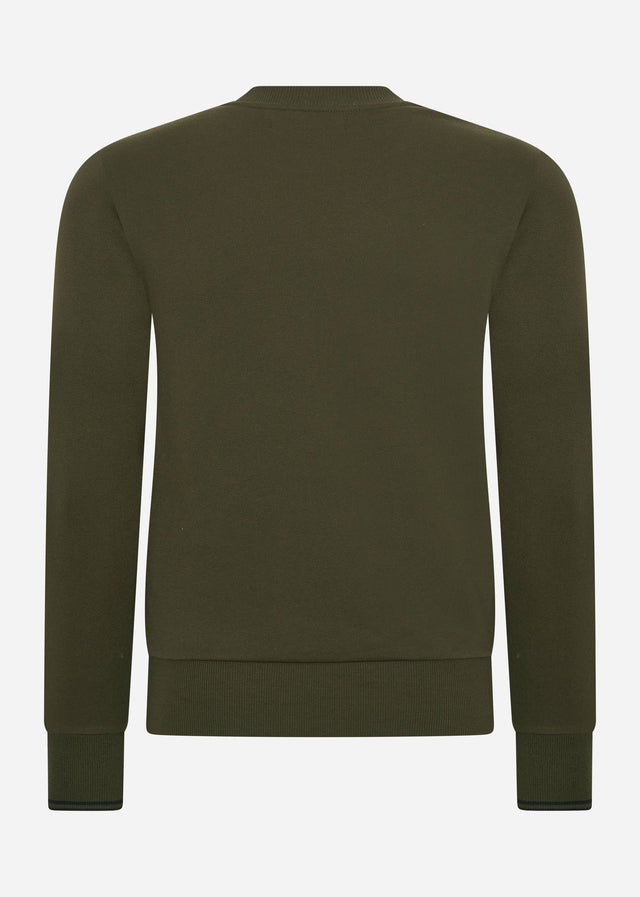 Fred Perry Truien Crew neck sweatshirt - hunting green