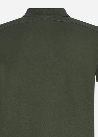 MA.Strum Polo's SS pique polo - oil slick