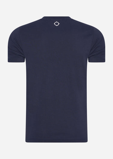 MA.Strum T-shirts CC logo print ss tee - ink navy