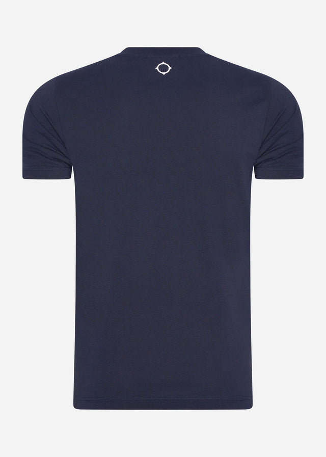 MA.Strum T-shirts CC logo print ss tee - ink navy