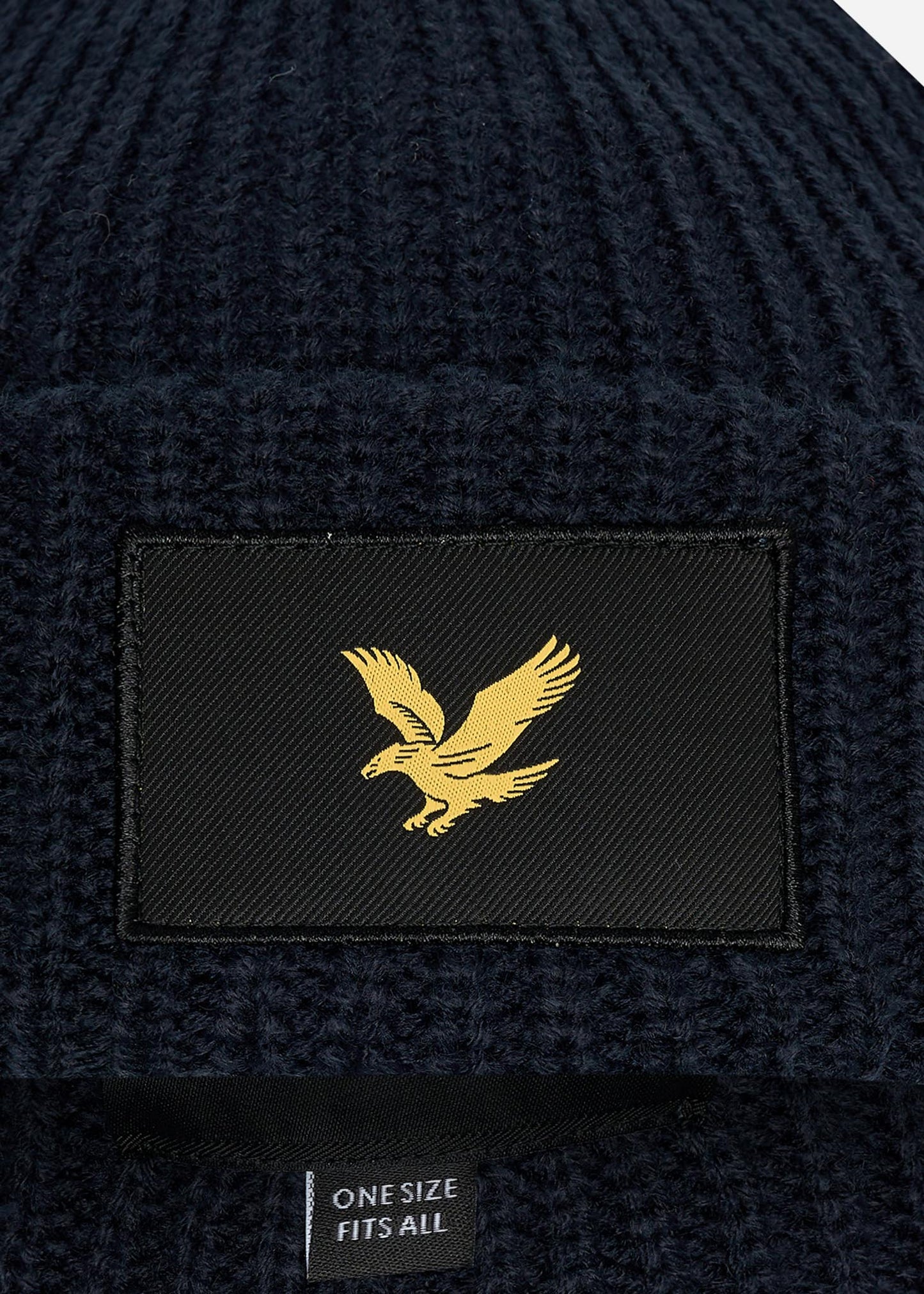 Lyle & Scott Mutsen Casuals fisherman beanie - dark navy