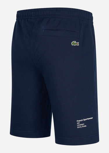 Lacoste Korte Broeken Branded shorts - navy blue