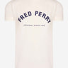 Fred Perry T-shirts Arch branded t-shirt - snow white