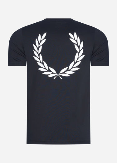 Fred Perry T-shirts  Graphic branded t-shirt - black