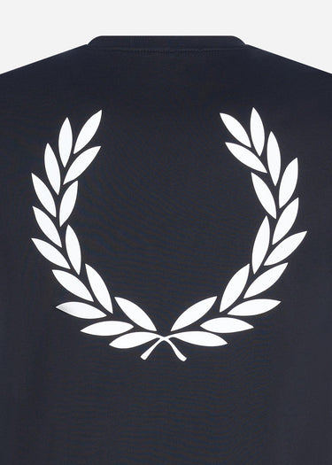 Fred Perry T-shirts  Graphic branded t-shirt - black