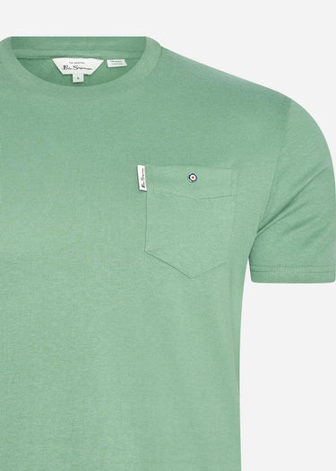 Ben Sherman T-shirts Signature pocket tee - grass green