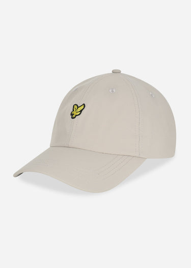 Lyle & Scott Petten Ripstop baseball cap - cold grey