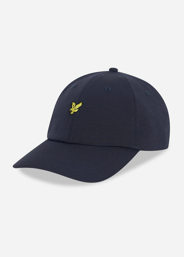 Lyle & Scott Petten Seersucker baseball cap - dark navy