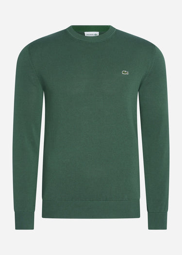 Lacoste Truien  Cotton sweater - garden green