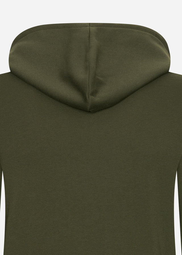 Fred Perry Hoodies Tipped hooded sweatshirt - hunting green