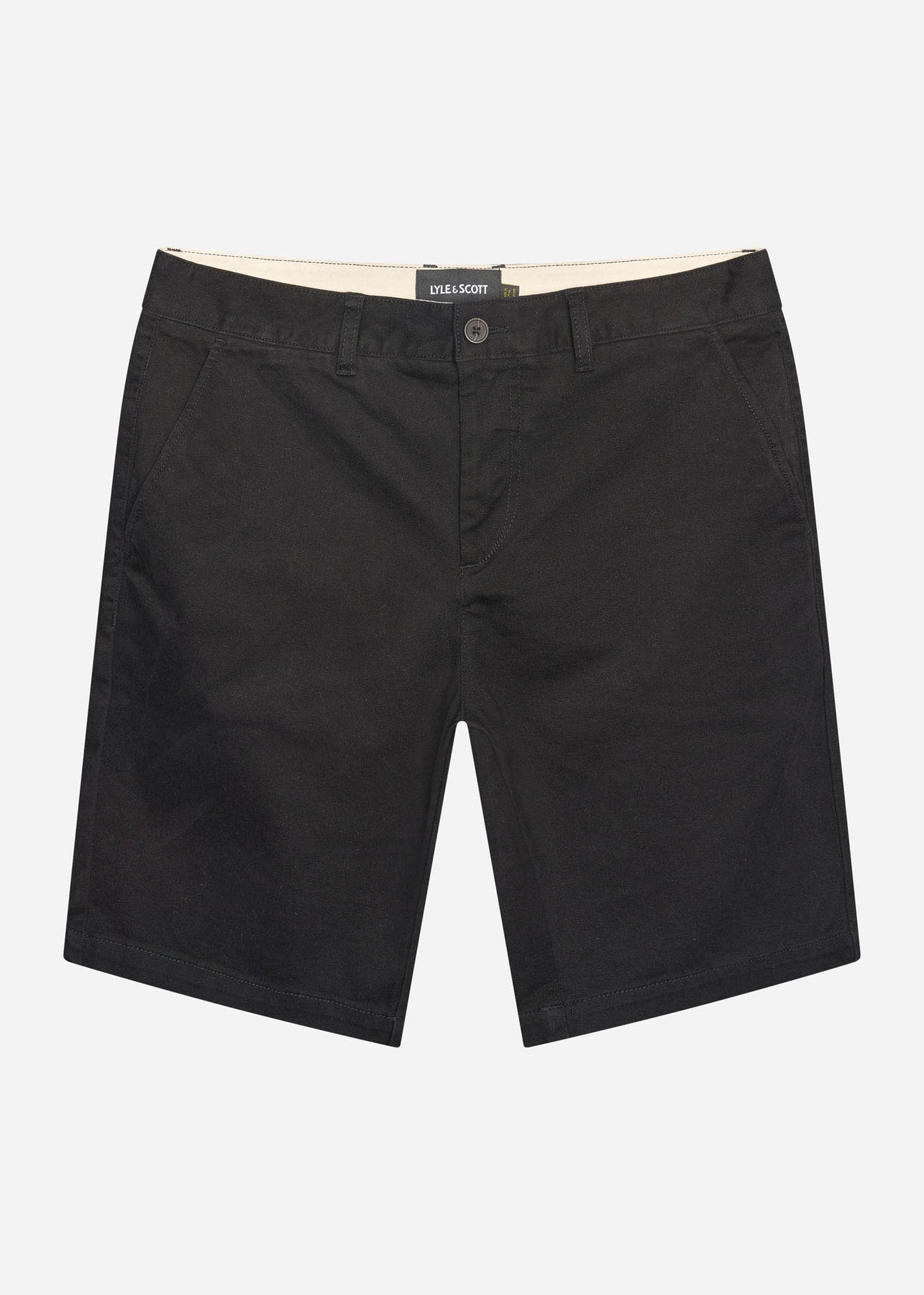 Lyle & Scott Korte Broeken Chino short - jet black