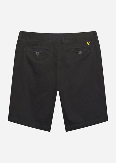 Lyle & Scott Korte Broeken Chino short - jet black
