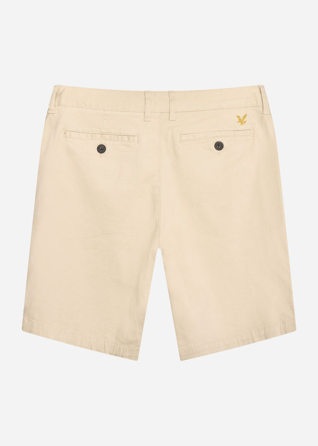 Lyle & Scott Korte Broeken Chino short - stone