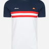 Ellesse T-shirts Venire tee - navy red white