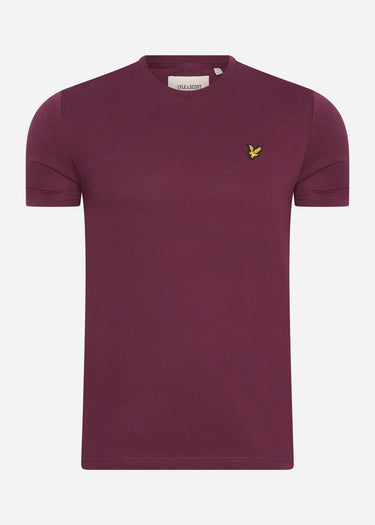 Lyle & Scott T-shirts  Plain t-shirt - burgundy