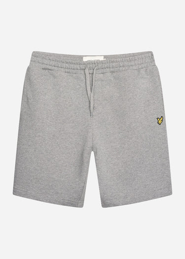 Lyle & Scott Korte Broeken Sweat short - mid grey marl