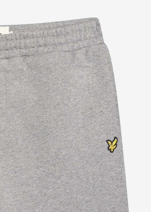 Lyle & Scott Korte Broeken Sweat short - mid grey marl