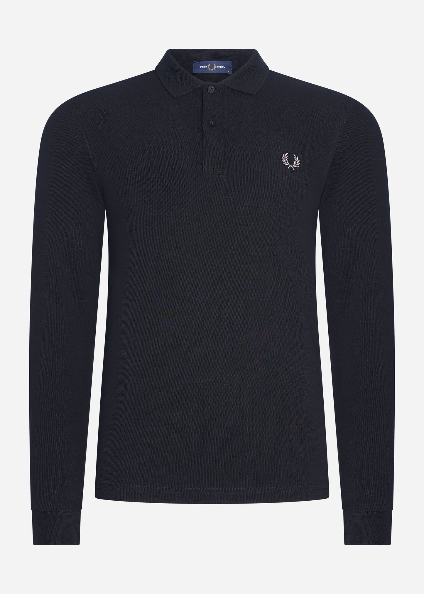 Fred Perry Longsleeve Polo's Ls plain fred perry shirt- black chrome