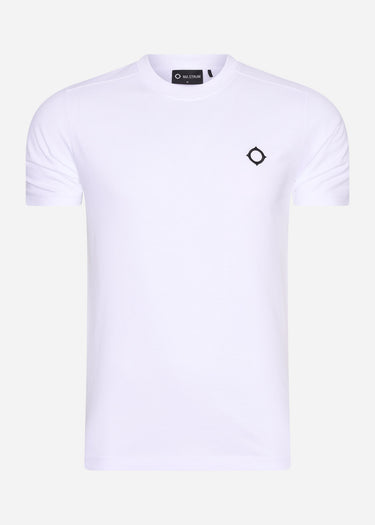 MA.Strum T-shirts SS icon tee - optic white