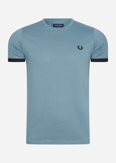 Fred Perry T-shirts Ringer t-shirt - ash blue