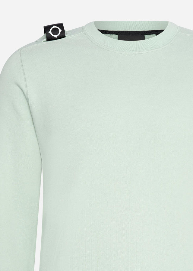 MA.Strum Truien Core crew sweat - sea green