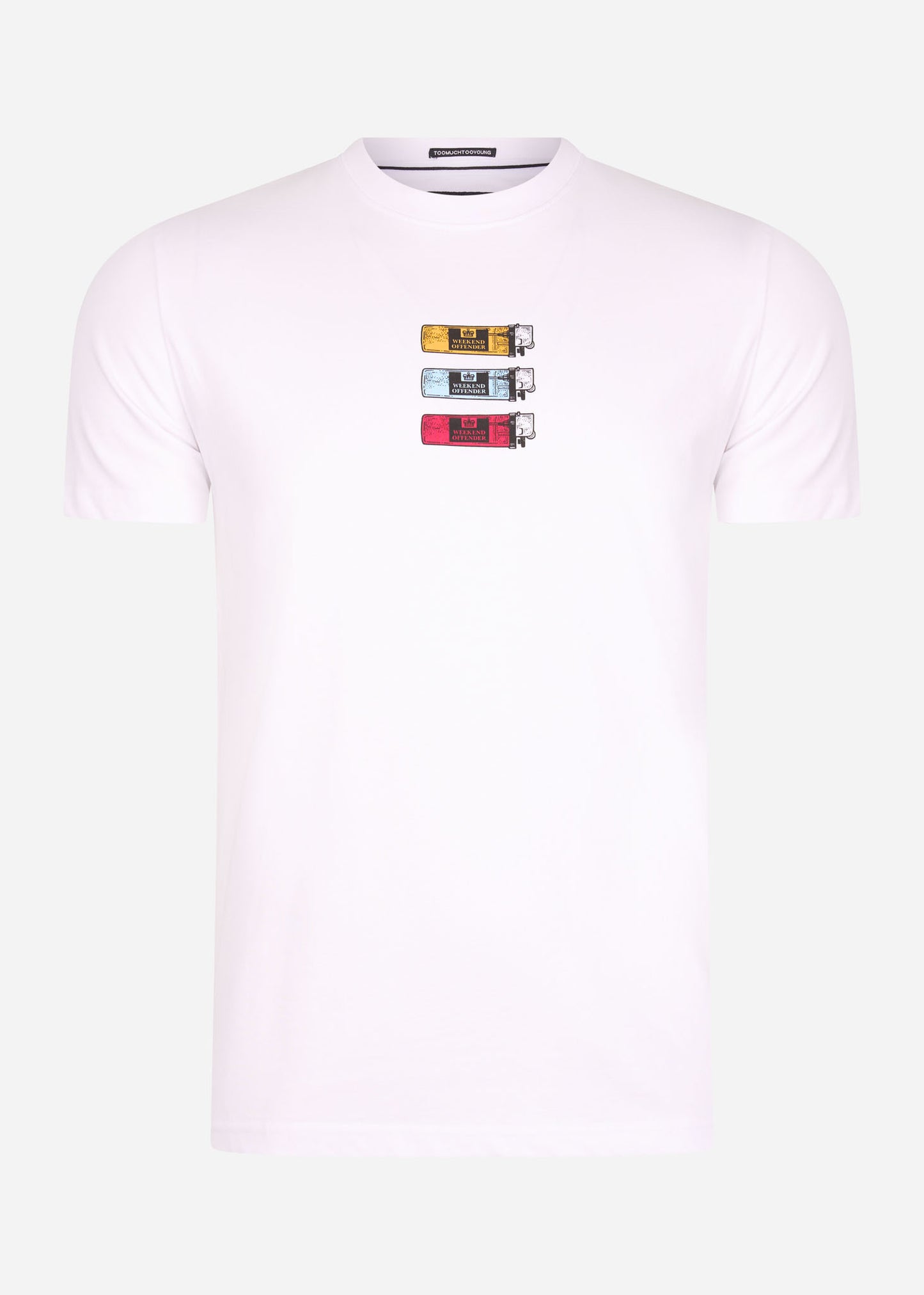 Weekend Offender T-shirts Clipper - white