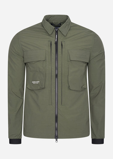 Marshall Artist Overshirts Forte polyamide overshirt - khaki