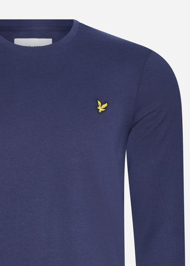 Lyle & Scott Longsleeve Tees Plain ls t-shirt - navy