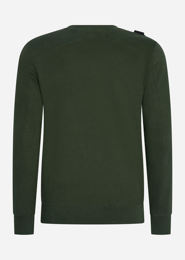 MA.Strum Truien Core crew sweat - oil slick