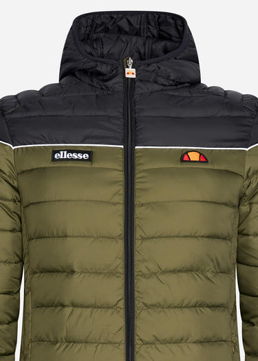 Ellesse Jassen Lombardy 2 padded jacket - black khaki