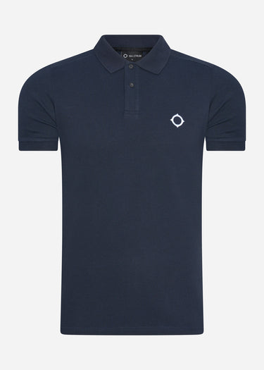 MA.Strum Polo's SS pique polo - ink navy