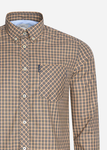 Ben Sherman Overhemden Mini mod check - sand