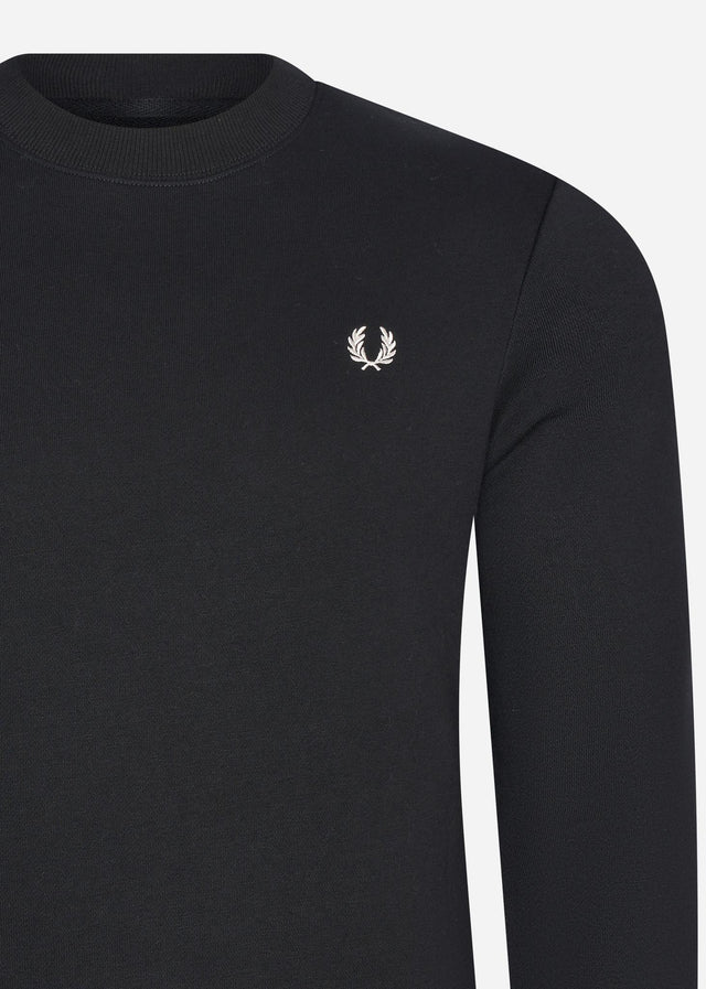 Fred Perry Truien Crew neck sweatshirt - black